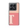 スリムプロテクションケース［ オリジナル - initial two tone - T pink ］