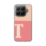 スリムプロテクションケース［ オリジナル - initial two tone - T pink ］