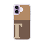 スリムプロテクションケース［ オリジナル - initial two tone - T brown ］