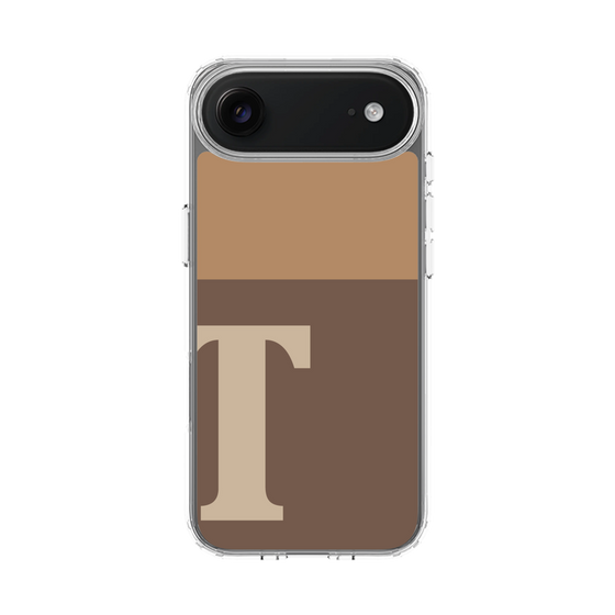 スリムプロテクションケース［ オリジナル - initial two tone - T brown ］