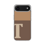 スリムプロテクションケース［ オリジナル - initial two tone - T brown ］