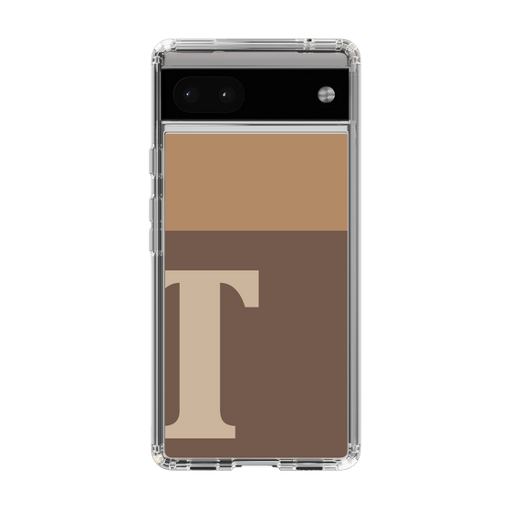スリムプロテクションケース［ オリジナル - initial two tone - T brown ］