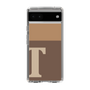 スリムプロテクションケース［ オリジナル - initial two tone - T brown ］