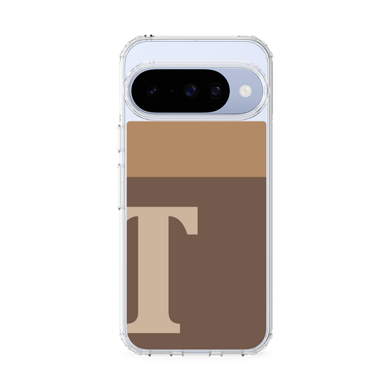スリムプロテクションケース［ オリジナル - initial two tone - T brown ］