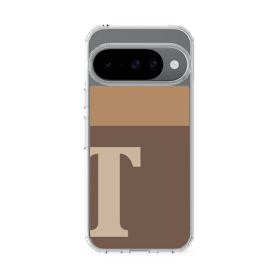 スリムプロテクションケース［ オリジナル - initial two tone - T brown ］
