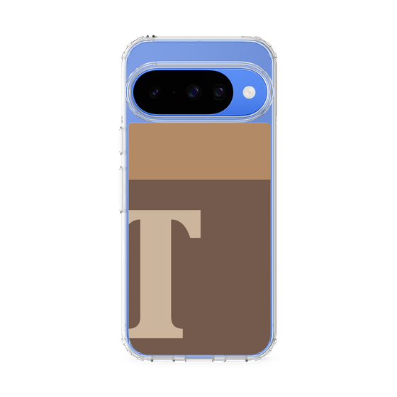 スリムプロテクションケース［ オリジナル - initial two tone - T brown ］