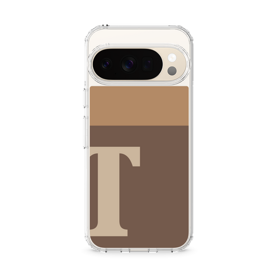 スリムプロテクションケース［ オリジナル - initial two tone - T brown ］