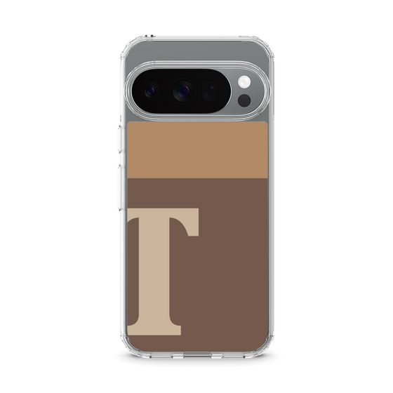 スリムプロテクションケース［ オリジナル - initial two tone - T brown ］