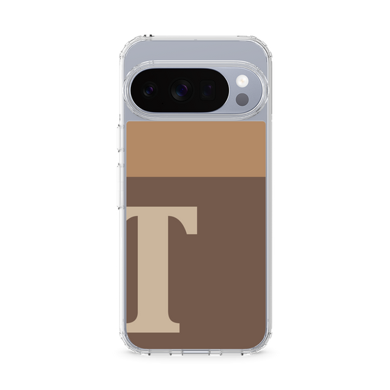 スリムプロテクションケース［ オリジナル - initial two tone - T brown ］