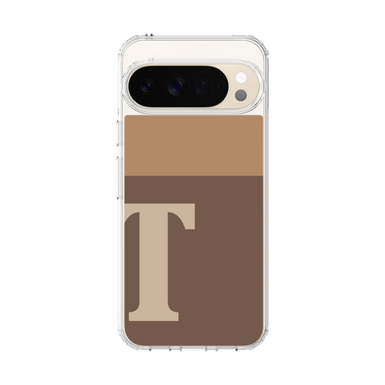 スリムプロテクションケース［ オリジナル - initial two tone - T brown ］