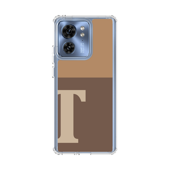 スリムプロテクションケース［ オリジナル - initial two tone - T brown ］
