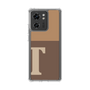 スリムプロテクションケース［ オリジナル - initial two tone - T brown ］