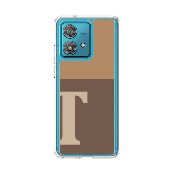 スリムプロテクションケース［ オリジナル - initial two tone - T brown ］