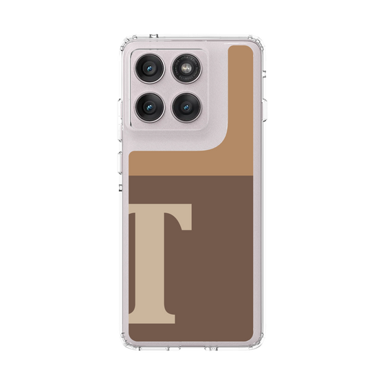 スリムプロテクションケース［ オリジナル - initial two tone - T brown ］