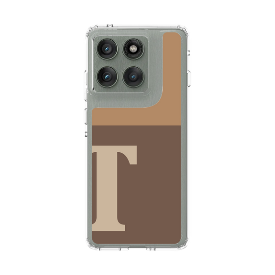 スリムプロテクションケース［ オリジナル - initial two tone - T brown ］