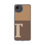 スリムプロテクションケース［ オリジナル - initial two tone - T brown ］