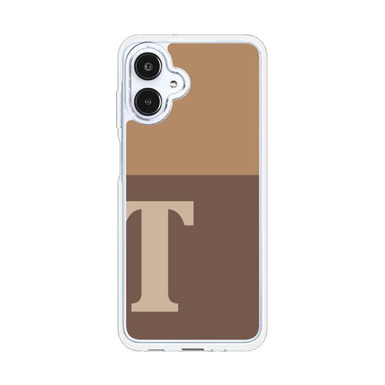 スリムプロテクションケース［ オリジナル - initial two tone - T brown ］