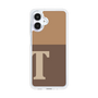 スリムプロテクションケース［ オリジナル - initial two tone - T brown ］