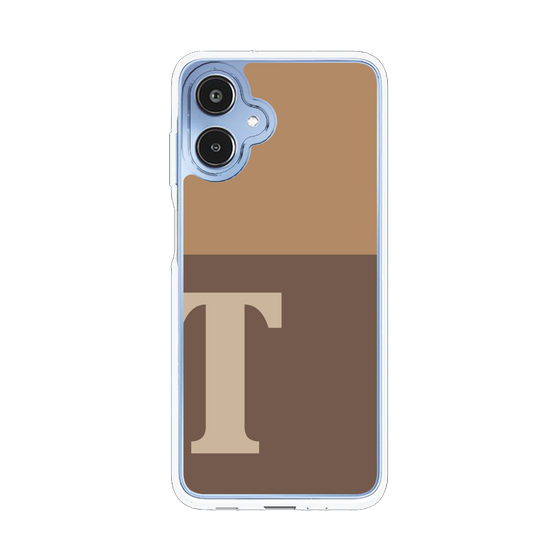 スリムプロテクションケース［ オリジナル - initial two tone - T brown ］