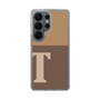 スリムプロテクションケース［ オリジナル - initial two tone - T brown ］