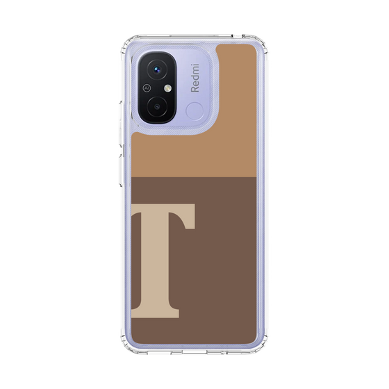 スリムプロテクションケース［ オリジナル - initial two tone - T brown ］