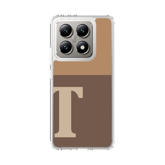 スリムプロテクションケース［ オリジナル - initial two tone - T brown ］