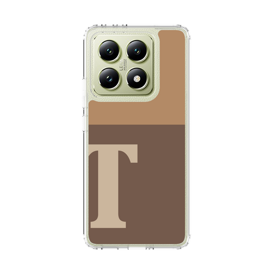 スリムプロテクションケース［ オリジナル - initial two tone - T brown ］