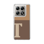 スリムプロテクションケース［ オリジナル - initial two tone - T brown ］