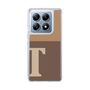 スリムプロテクションケース［ オリジナル - initial two tone - T brown ］