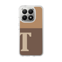スリムプロテクションケース［ オリジナル - initial two tone - T brown ］