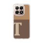 スリムプロテクションケース［ オリジナル - initial two tone - T brown ］