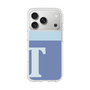スリムプロテクションケース［ オリジナル - initial two tone - T blue ］