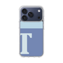 スリムプロテクションケース［ オリジナル - initial two tone - T blue ］