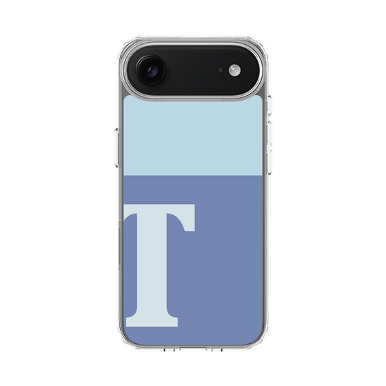 スリムプロテクションケース［ オリジナル - initial two tone - T blue ］