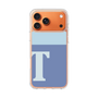 スリムプロテクションケース［ オリジナル - initial two tone - T blue ］