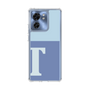スリムプロテクションケース［ オリジナル - initial two tone - T blue ］
