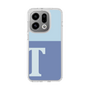 スリムプロテクションケース［ オリジナル - initial two tone - T blue ］