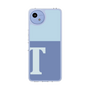 スリムプロテクションケース［ オリジナル - initial two tone - T blue ］