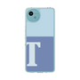 スリムプロテクションケース［ オリジナル - initial two tone - T blue ］