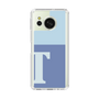 スリムプロテクションケース［ オリジナル - initial two tone - T blue ］