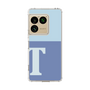 スリムプロテクションケース［ オリジナル - initial two tone - T blue ］