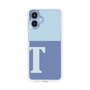 スリムプロテクションケース［ オリジナル - initial two tone - T blue ］
