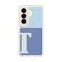 スリムプロテクションケース［ オリジナル - initial two tone - T blue ］