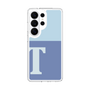 スリムプロテクションケース［ オリジナル - initial two tone - T blue ］