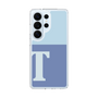 スリムプロテクションケース［ オリジナル - initial two tone - T blue ］