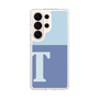 スリムプロテクションケース［ オリジナル - initial two tone - T blue ］