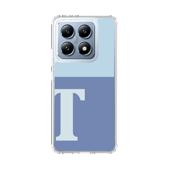 スリムプロテクションケース［ オリジナル - initial two tone - T blue ］