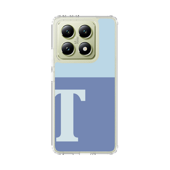 スリムプロテクションケース［ オリジナル - initial two tone - T blue ］