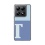 スリムプロテクションケース［ オリジナル - initial two tone - T blue ］