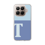スリムプロテクションケース［ オリジナル - initial two tone - T blue ］